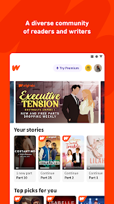 Wattpad – Read & Write Storie APK کہانیاں جہاں جیتی ہیں 2